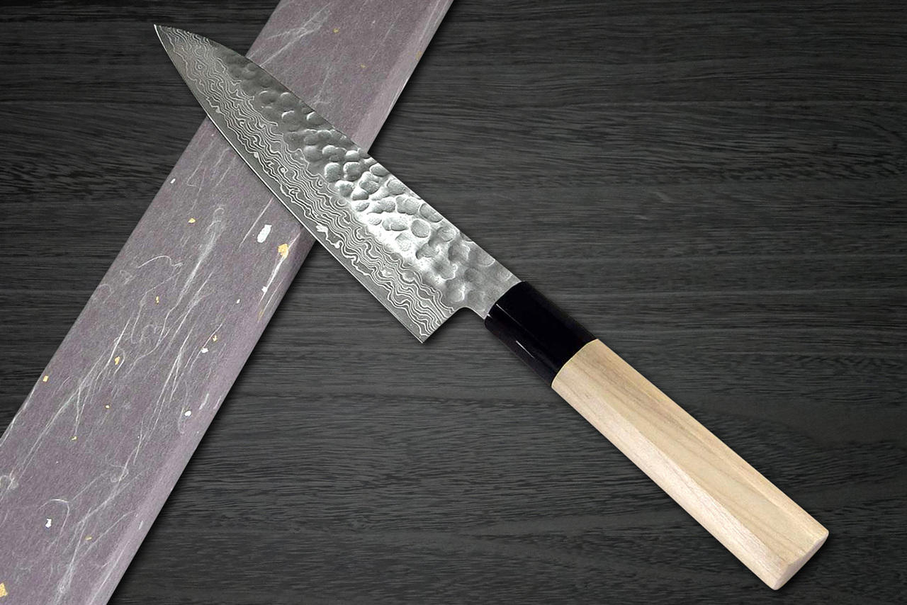 Sakai Takayuki 45-Layer Damascus Buffalo Tsuba Japanese Chefs Gyuto Knife 180mm
