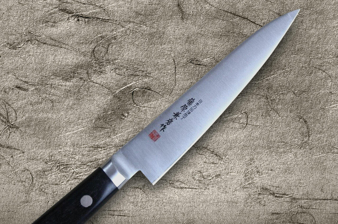 Junichi Fujiwara樣 專用 藤原兼房钼不锈钢日本厨师小刀（多用途）180毫米| 日本刀具