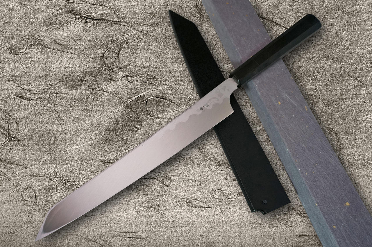 Japanese Kitchen knife Sashimi knife Sakai Toji Iwakuni 225mm Masao  Yanagiba
