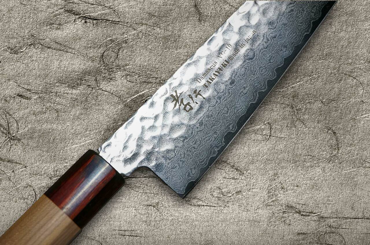 Sakai Takayuki 33-Layer VG10 Damascus Hammered WA Japanese Chef's