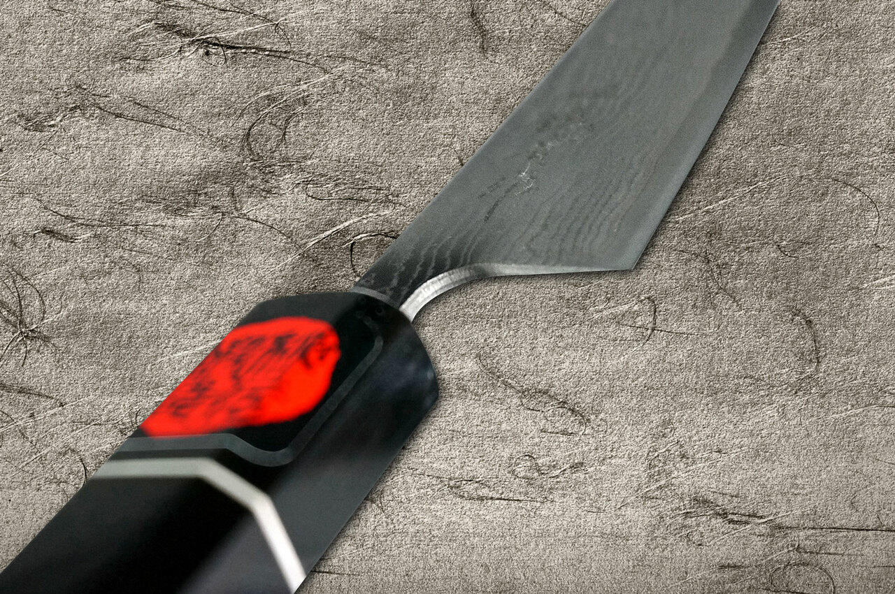 Shigeki Tanaka 33-Layer R2(SG2) Damascus Habakiri Japanese Chef's