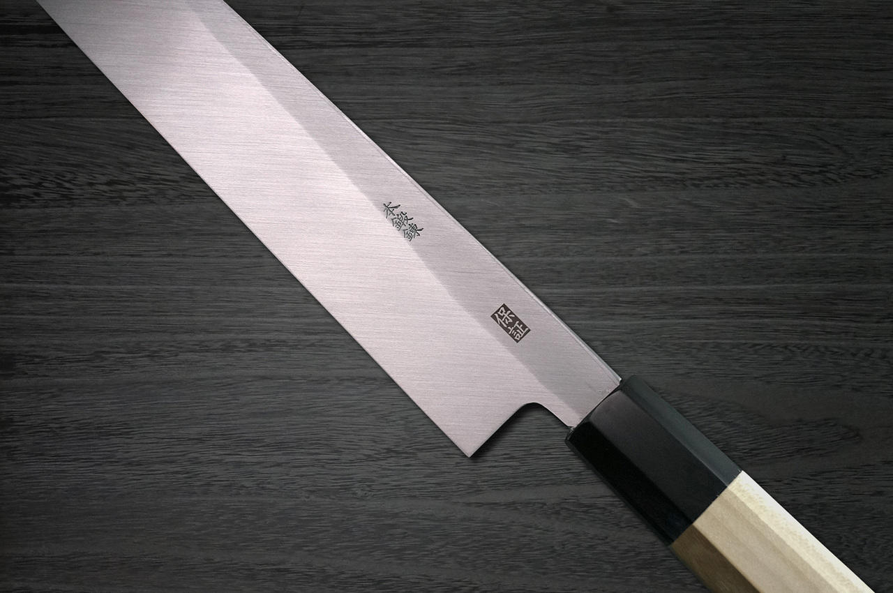 Yoshihiro Aogami No.2 Aogasumi B2HC Japanese Chefs YanagibaSashimi 240mm with Magnolia Wood Handle
