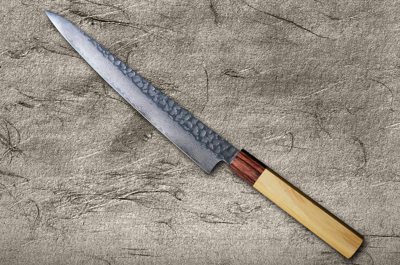 Sakai Takayuki 33-Layer VG10 Damascus Hammered WA Japanese Chef's