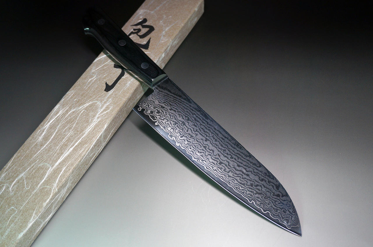 Iseya I-series 33 Layer VG-10 Damascus Hammered Japanese Chef's