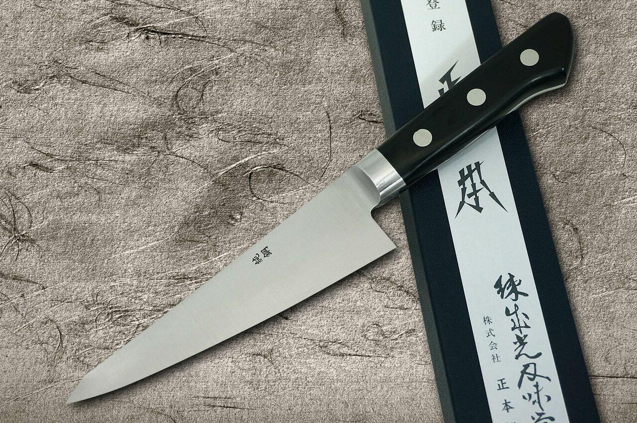 Masamoto HC Japanese Virgin Carbon Steel Chefs HonesukiBoning 145mm HC5614