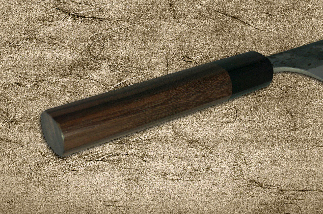 黑崎优青纸超级锤打黑打和式RS8B 日本厨师的牛刀210mm 带黑环