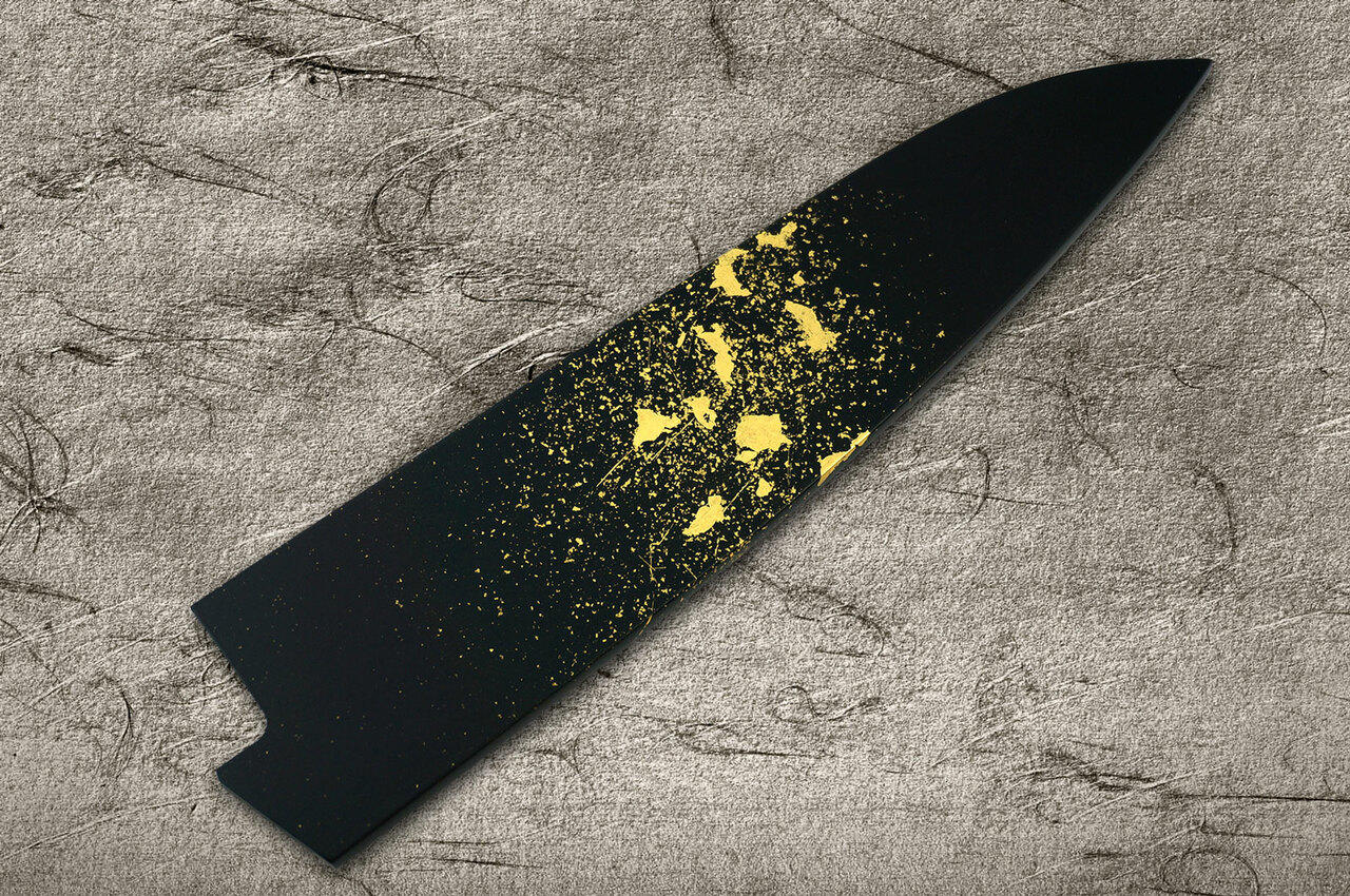 Damascus Stainless Steel Kitchen Knife Galaxy Gold Handle, VG 72 Layer  Cooking Knife