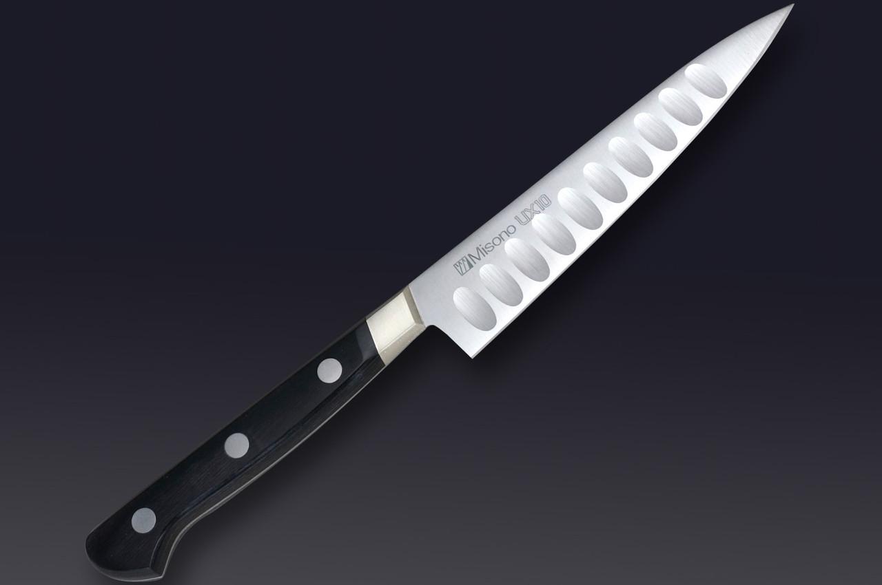 Misono UX10 Swedish Stainless Dimples(Salmon) Japanese Chef's