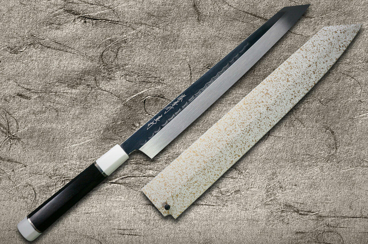 Okakiページ Sakai Takayuki Ginmaki Mirrored Honyaki White Steel Japanese