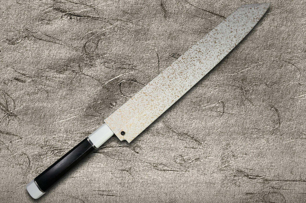 Sakai Takayuki Mirrored Honyaki Water-Quenched Kiritsuke