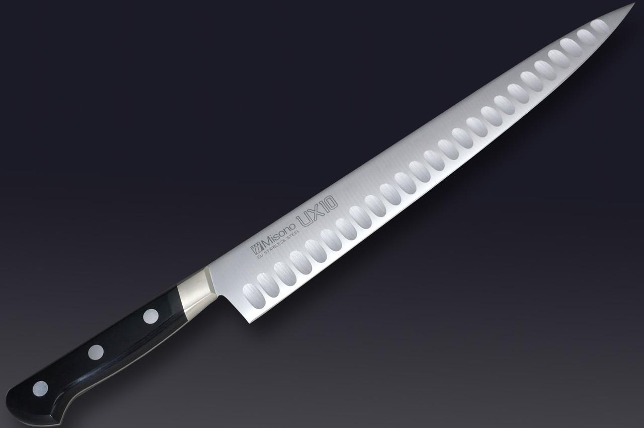 Misono UX10 Swedish Stainless Dimples(Salmon) Japanese Chef's