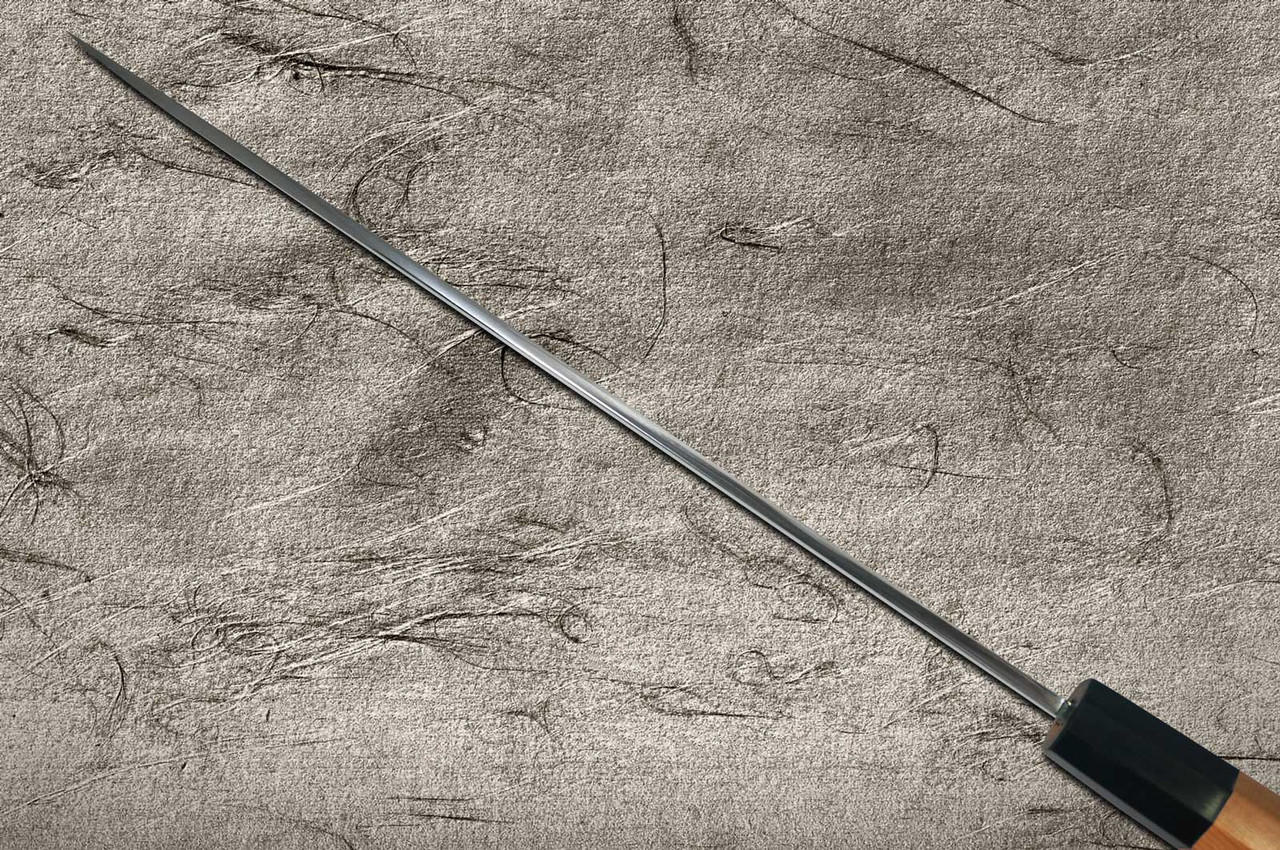 [Left Handed] Sakai Takayuki Hakugin INOX Mirror Finish Japanese Chef's Yanagiba(Sashimi) 270mm 