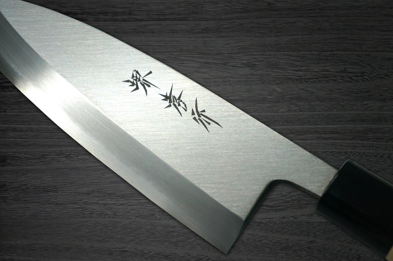 Sakai Takayuki [Left Handed] INOX Deba Magnolia Handle – Japanny x