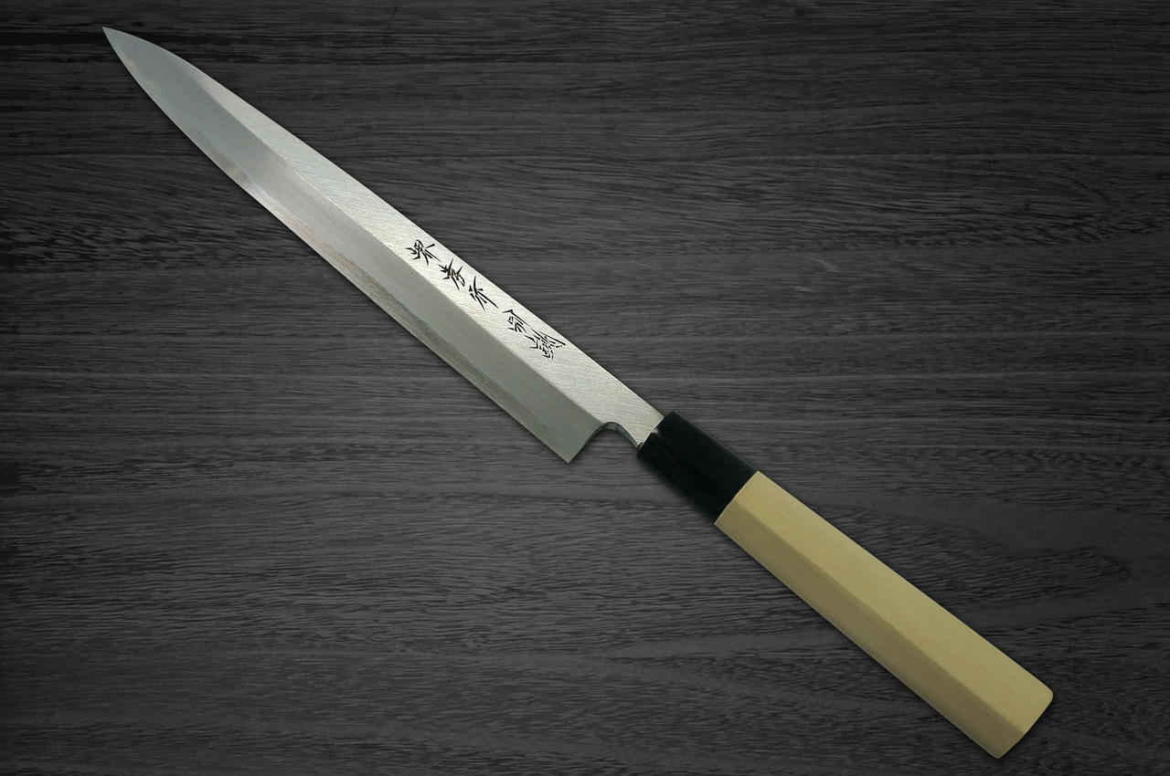 Left Handed Sakai Takayuki Tokujyo Supreme White 2 steel Japanese Chefs YanagibaSashimi 330mm