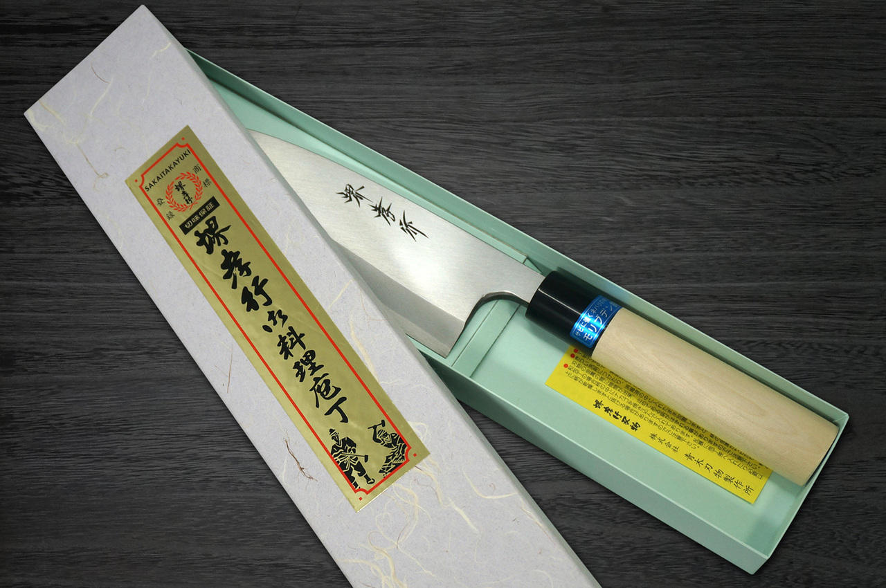 Left Handed] Sakai Takayuki INOX Japanese-style Chef's Ai-Deba