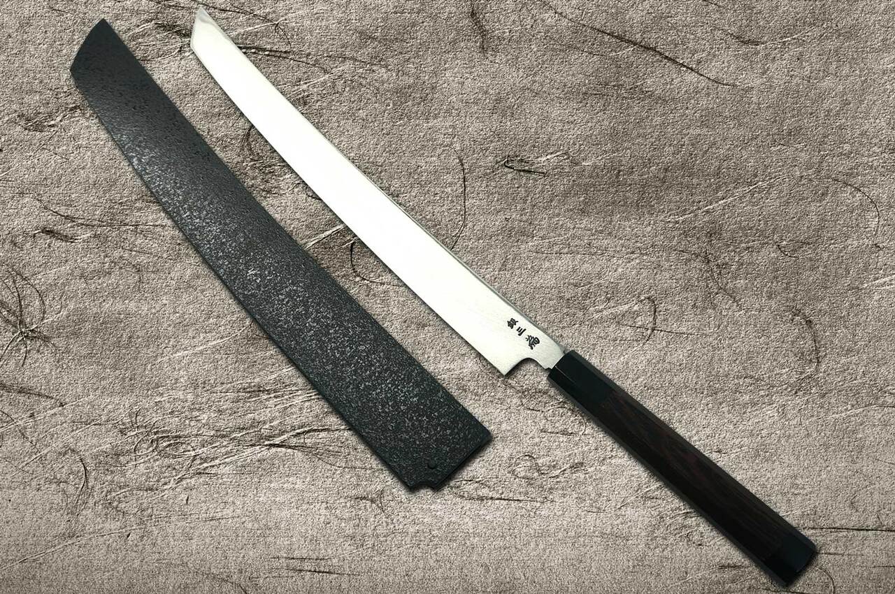 Sakai Takayuki ZANGETSU Ginsan Japanese Chef's Sakimaru