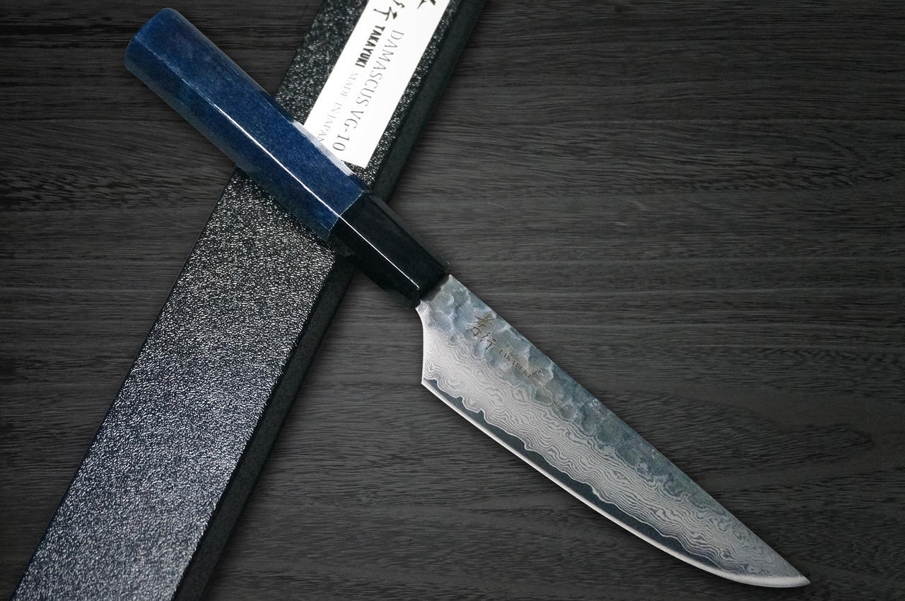 Takeshi Saji Makie-Art R2(SG2) Mirrored Damascus Japanese Chef's Gyuto  Knife 240mm with Urushi Lacquered Saya and Handle FUJI on LAKE(BT)