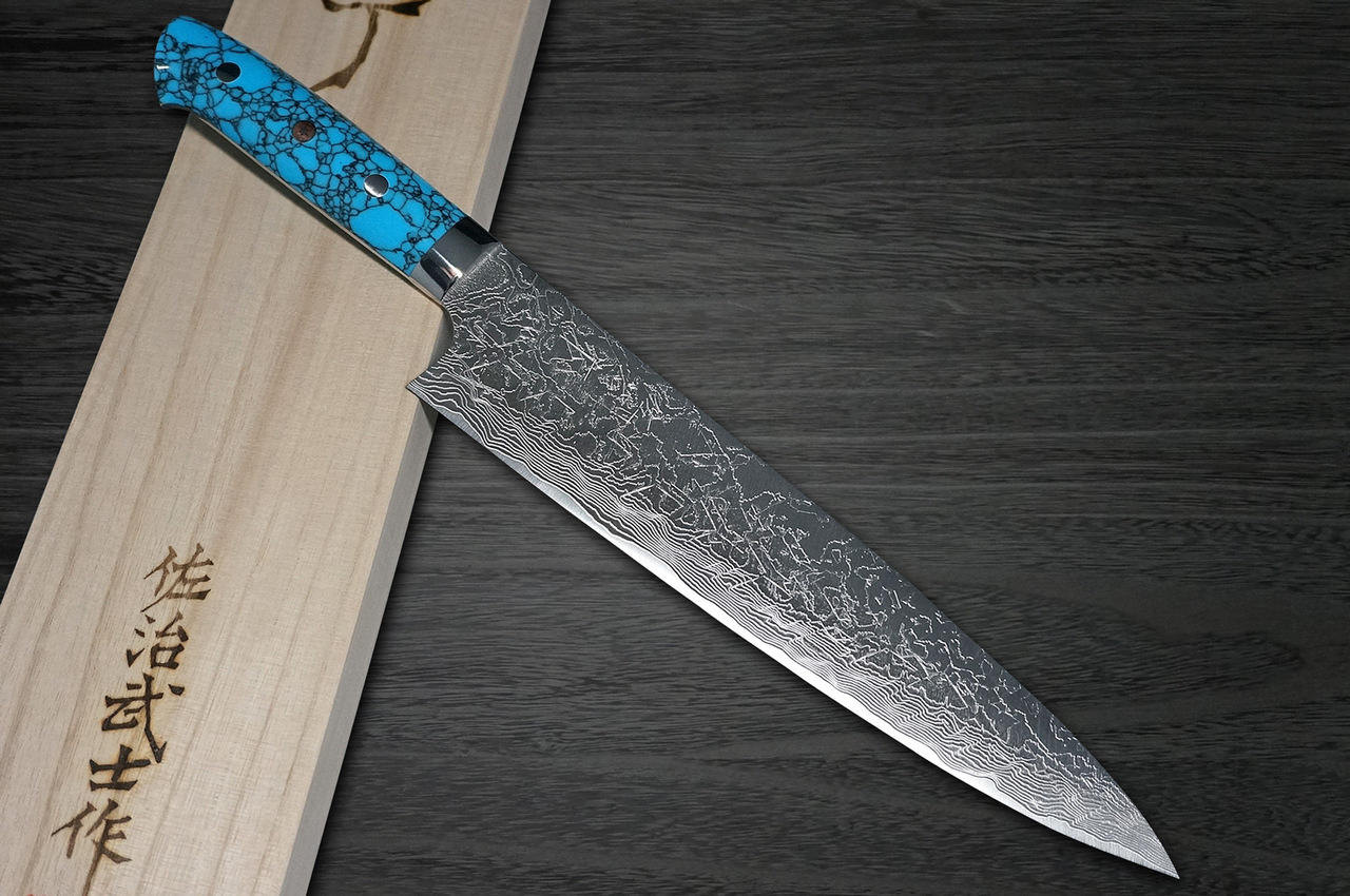 Takeshi Saji R-2 Custom Damascus Wild Series Paring Knife