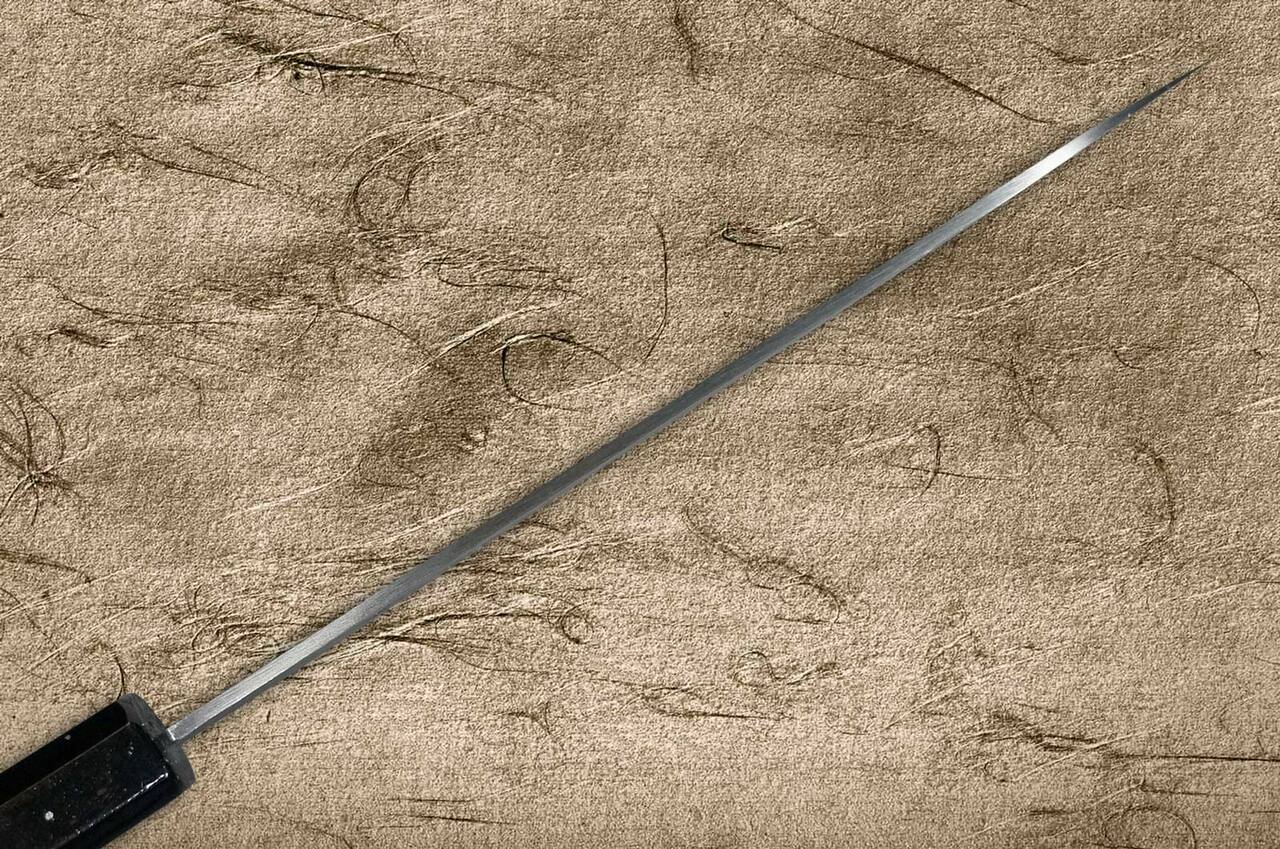 Sakai Takayuki 33-Layer VG10 Damascus Urushi Chefs Petty KnifeUtility 150mm with Japanese Lacquered Oak Handle SAIU