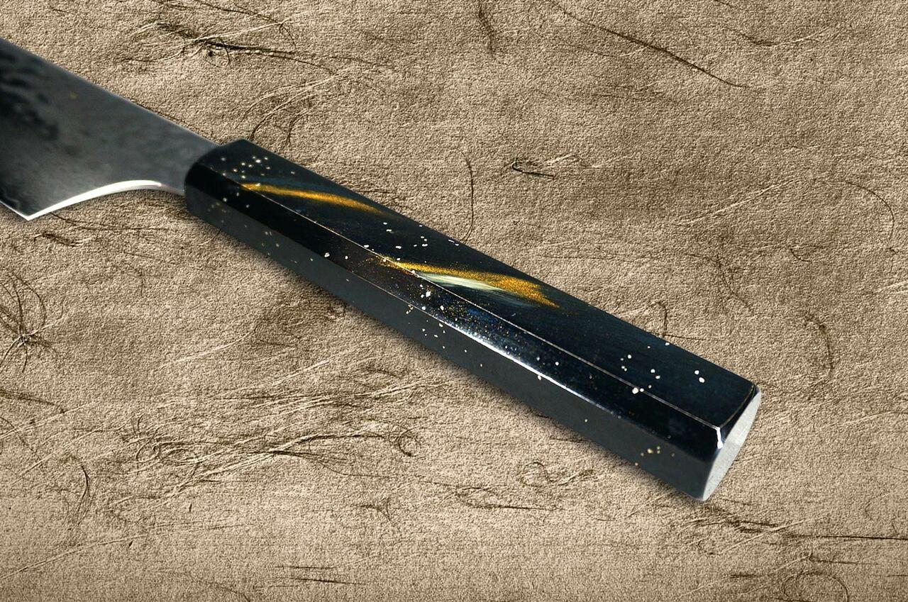 yuki　0206 Sakai Takayuki 33-Layer VG10 Damascus Urushi Chef's Kengata