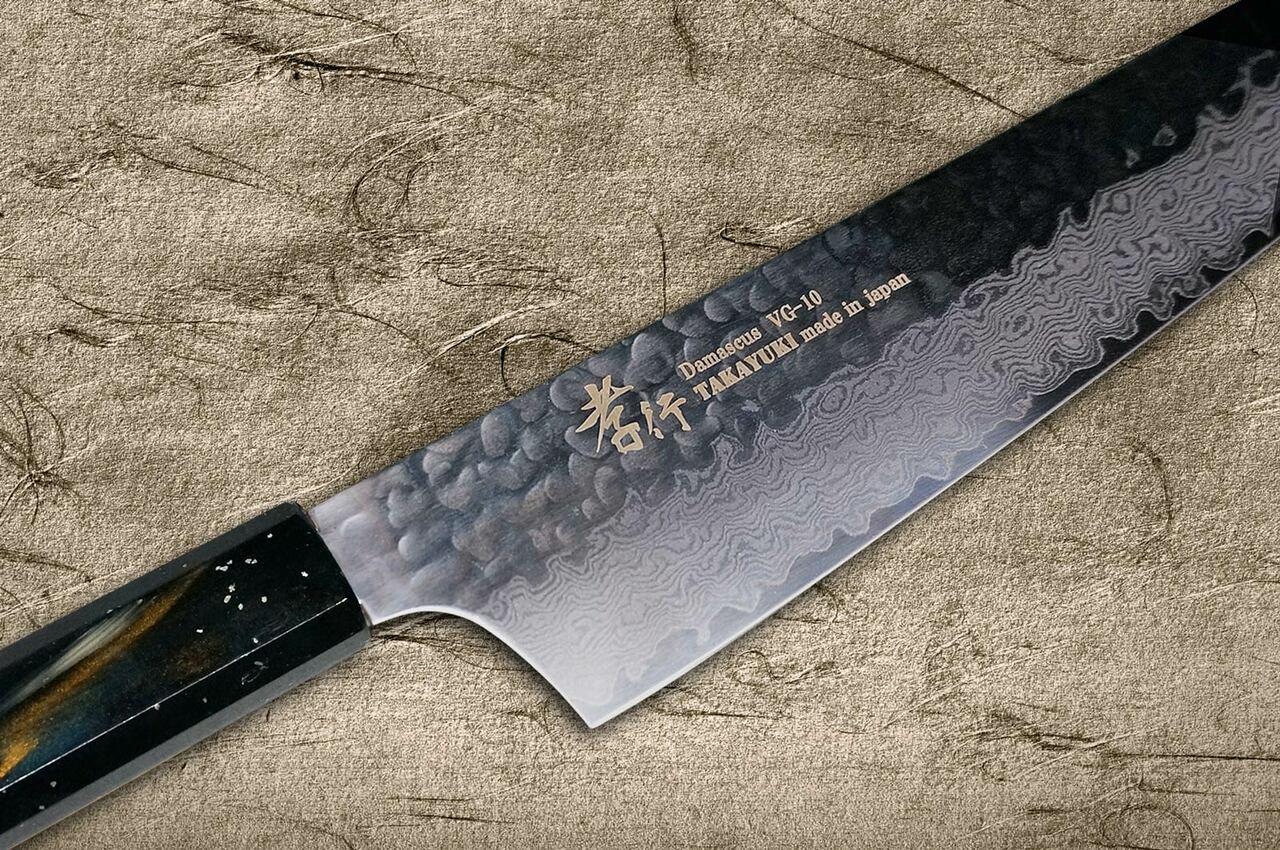 yuki　0206 Amazon.com: Sakai Takayuki Hammered Damascus 33 Layer Vg-10
