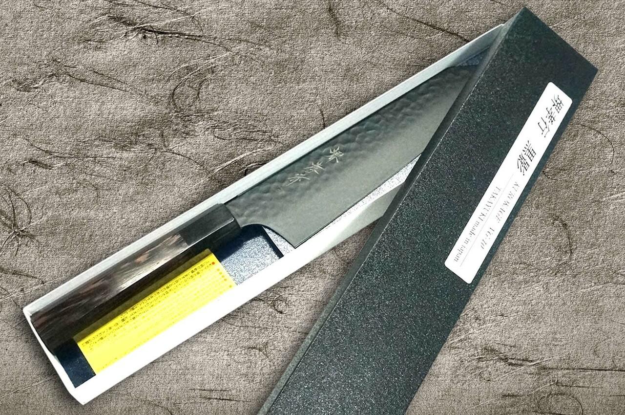 Sakai Takayuki Non-Stick Coating VG10 Hammered WA KUROKAGE