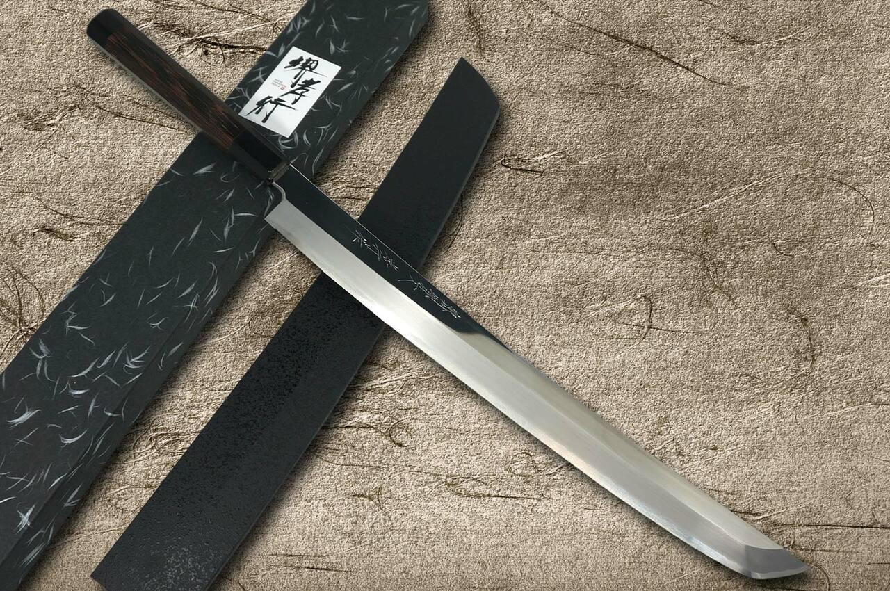 Sakai Takayuki ZANGETSU Ginsan Japanese Chef's Mirrored
