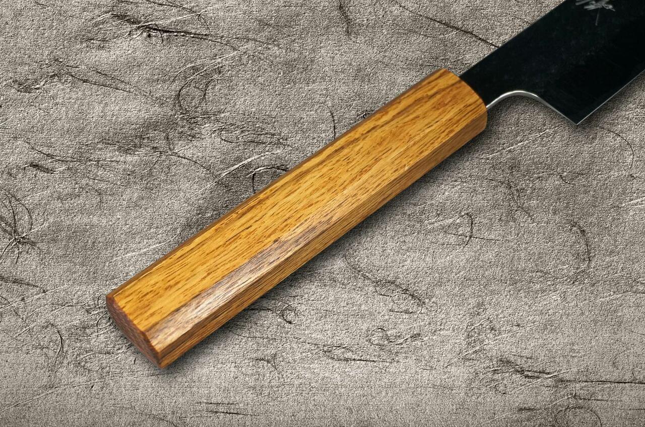 Yu Kurosaki R2SG2 Hammered SENKO WA OK8M Japanese Chefs SlicerSujihiki 270mm with Urushi Lacquered Oak Handle