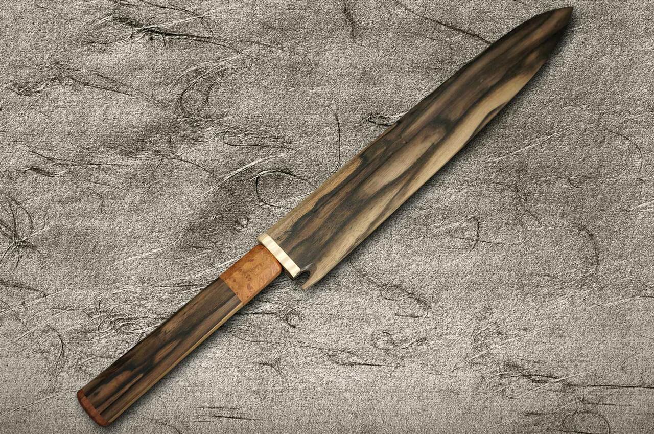 SONSHIBAL×kanayamataisei Yoshihiro Senbon Kurogaki Edition White No.2 Honyaki Mt.Fuji-Art