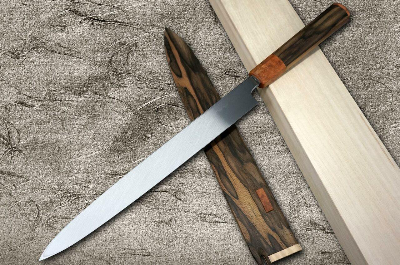 Yoshihiro Senbon Kurogaki Edition White No.2 Honyaki Blood