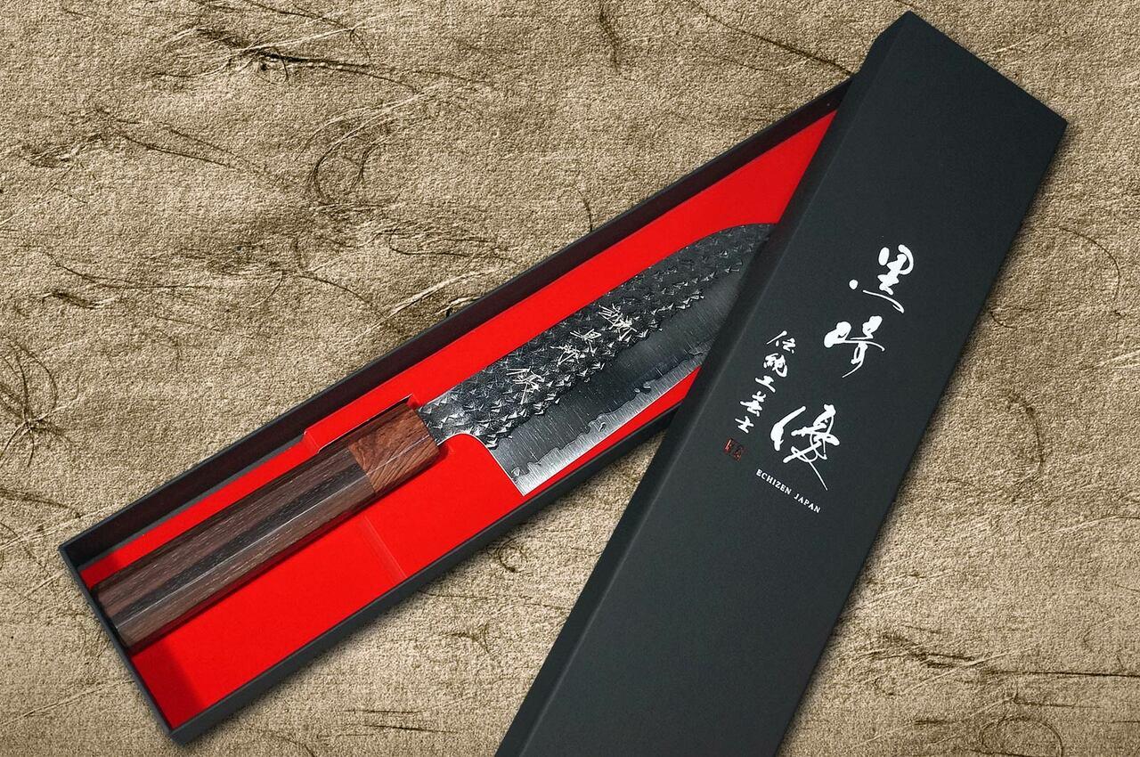 Yu Kurosaki R2(SG2) Hammered SENKO WA RS8H Japanese Chef's Bunka