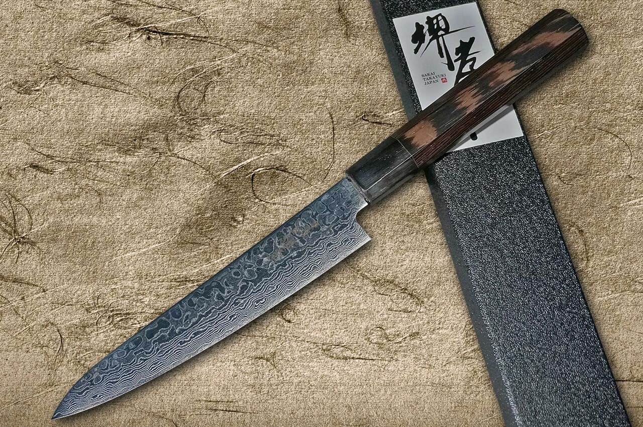 Sakai Takayuki GINGA ZA-18 69-Layer Damascus Japanese Chef's