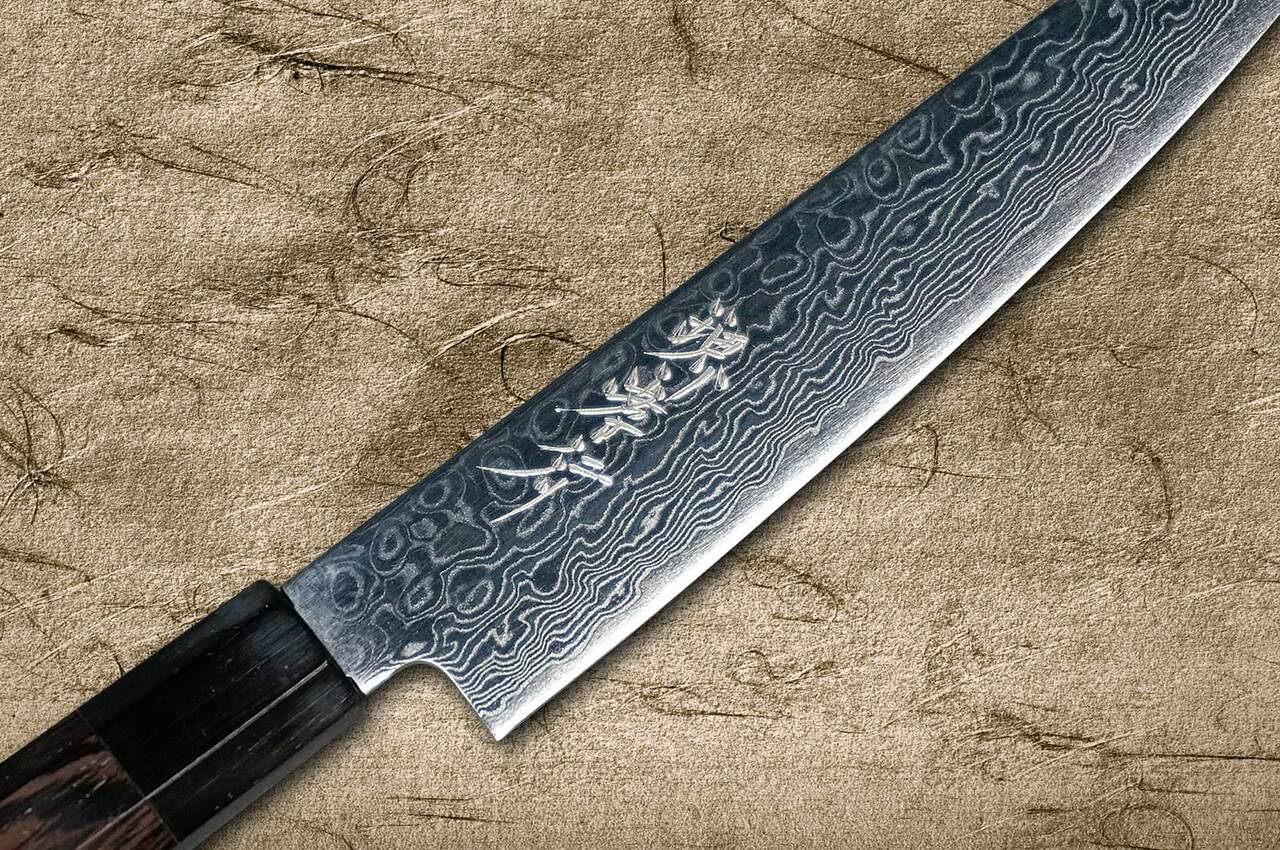 ややひじきです。 Sakai Takayuki GINGA ZA-18 69-Layer Damascus Japanese Chef's Petty