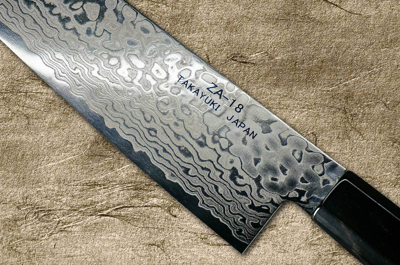 Sakai Takayuki GINGA ZA-18 69-Layer Damascus Japanese Chef's