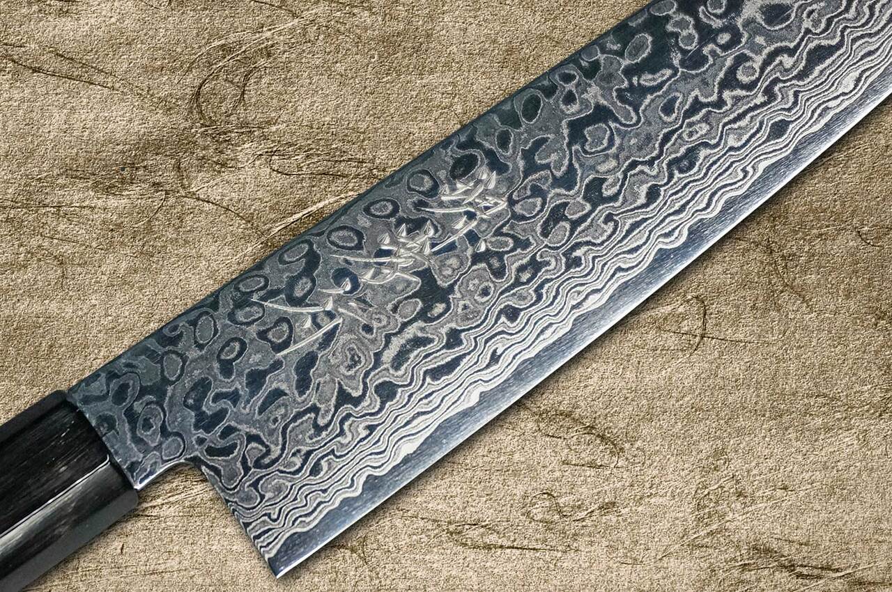 堺孝行GINGA ZA-18 69层Damascus 日本厨师行头刀210mm |日本刀