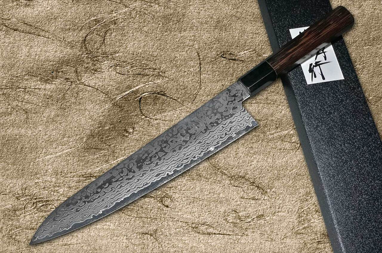 Sakai Takayuki GINGA ZA-18 69-Layer Damascus Japanese Chef's Gyuto