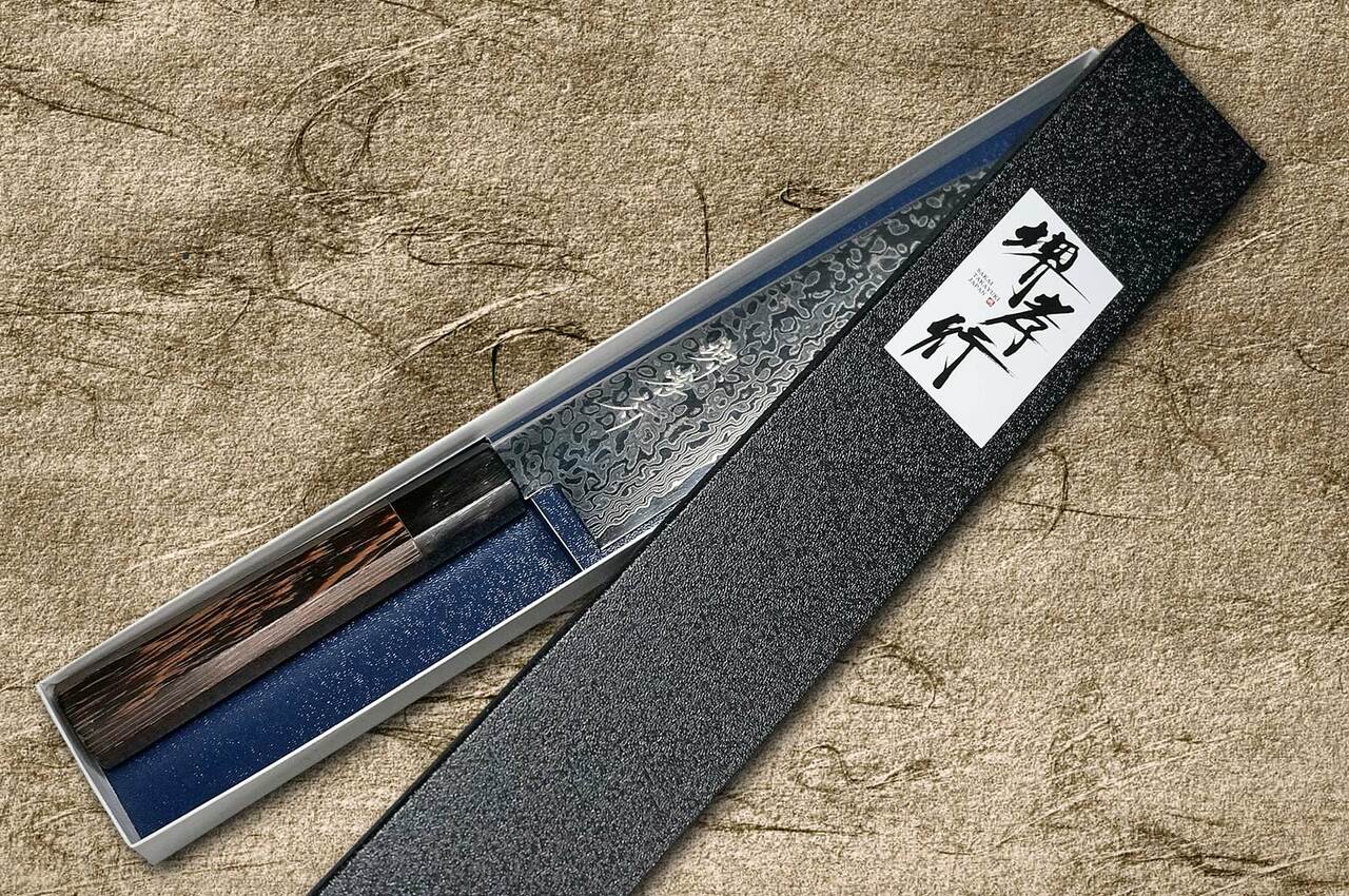 KABUKI AGE Sakai Takayuki GINGA ZA-18 69-Layer Damascus Japanese Chef's