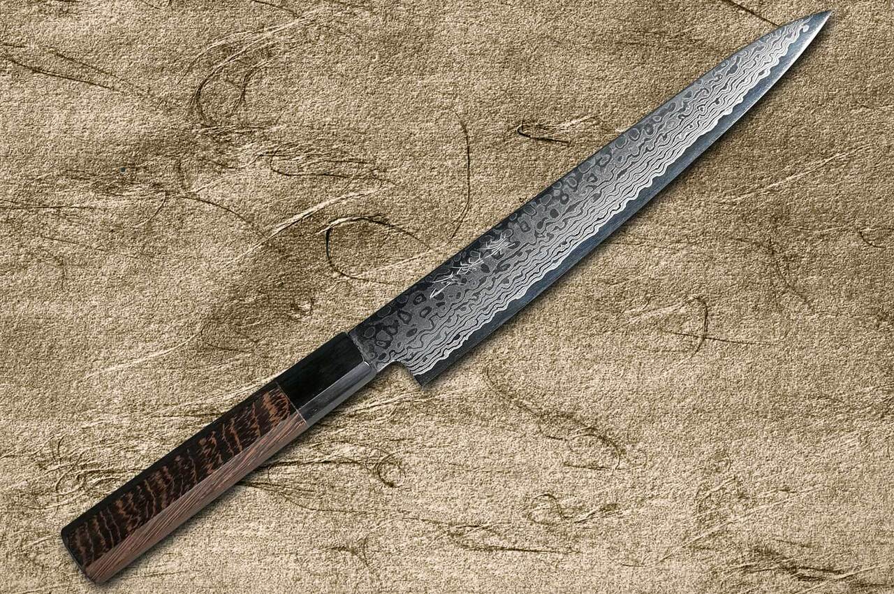 Sakai Takayuki GINGA ZA-18 69-Layer Damascus Japanese Chef's  Slicer(Sujihiki) 240mm