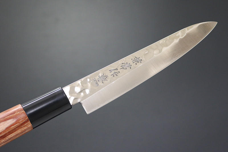 Kanetsune KC-950 DSR-1K6 Stainless Hammered Japanese Chef's Knife SET  (Gyuto180-Slicer210-Santoku-Vegetable-Petty)