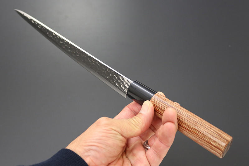 Sujihiki Japanese kitchen knife Seki Kanetsugu Pro J 6009 21cm for sale