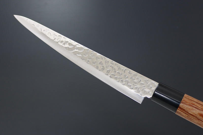 Kanetsune KC-950 DSR-1K6 Stainless Hammered Japanese Chef's Knife SET  (Gyuto180-Slicer210-Santoku-Vegetable-Petty-Mini Deba)