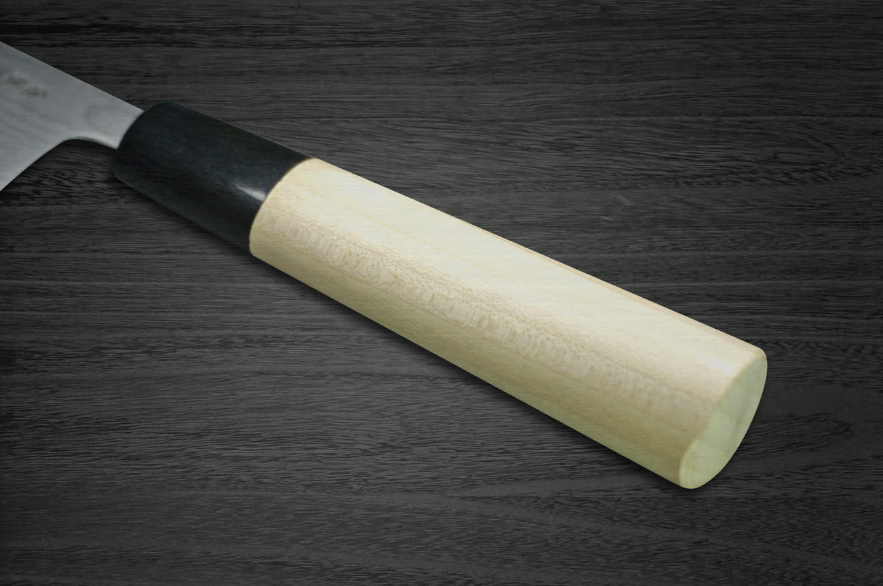 Shigeki Tanaka Aogami No.2 Damascus MB Japanese Chefs SlicerSujihiki 240mm with Magnolia Wood Handle