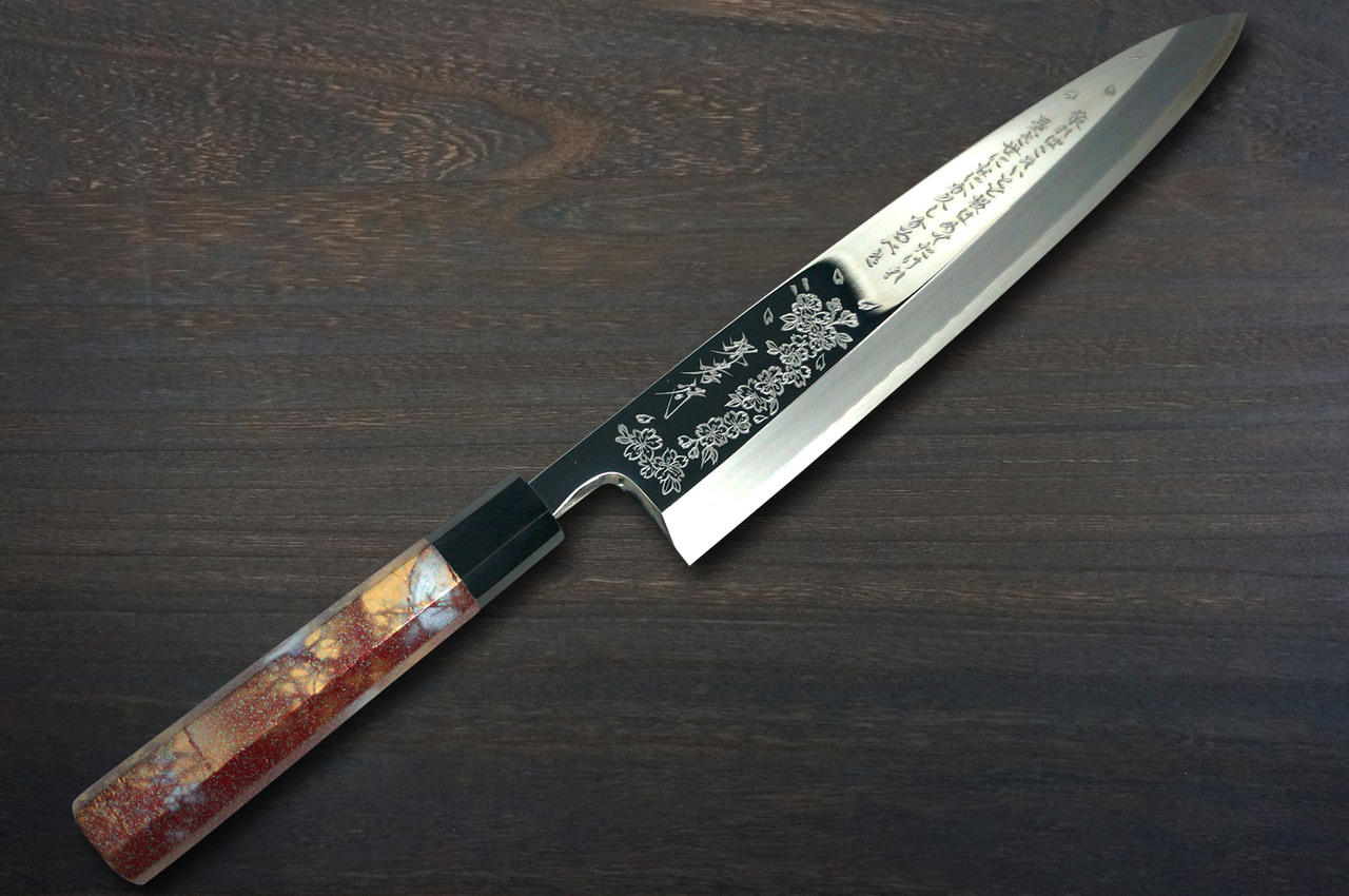 AOMORI HIBA FOR SANTOKU KNIFE, Kitchen Chef Knife Sheath, Sakai Forged  ｜ARTISAN