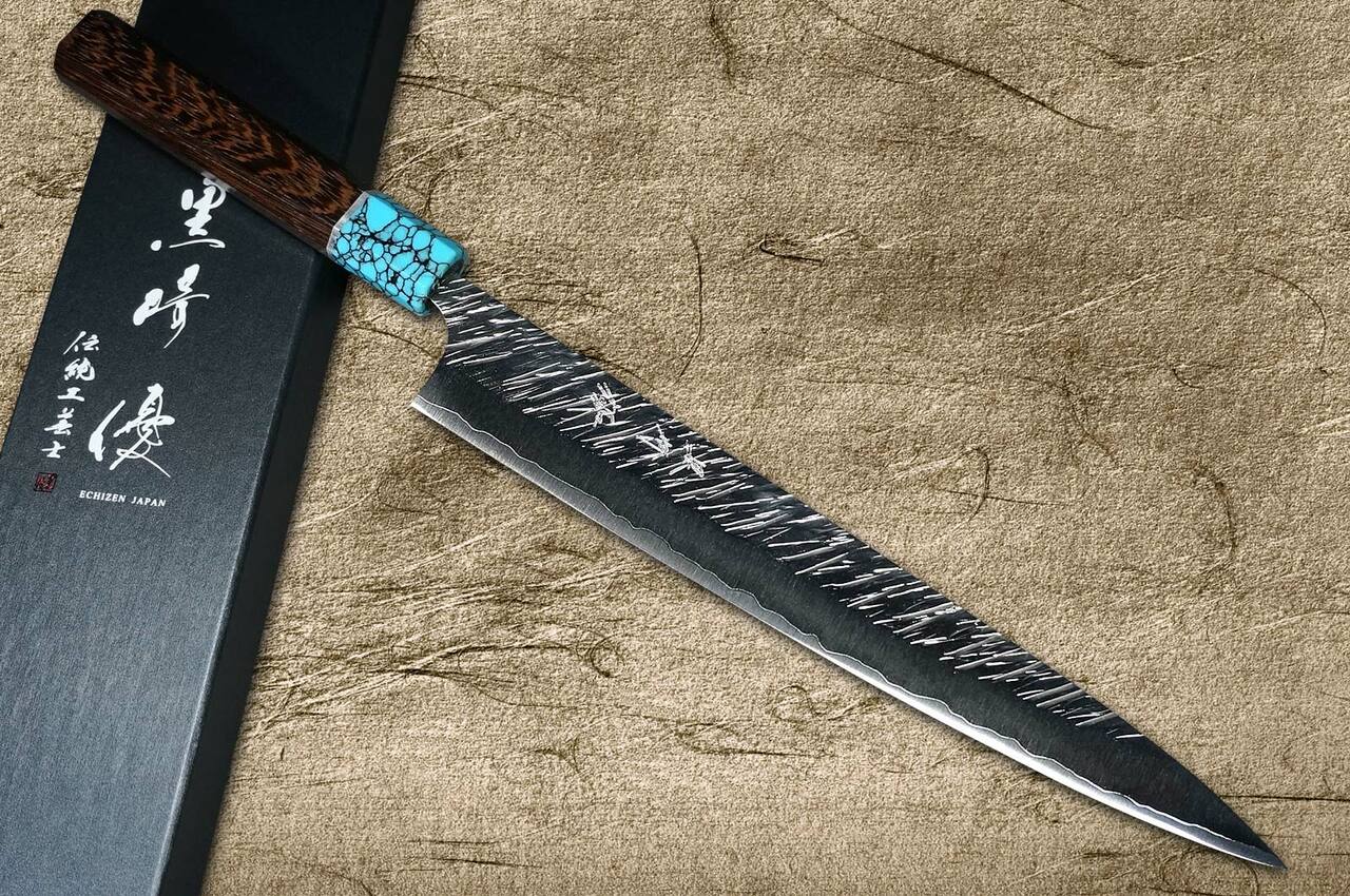 Yu Kurosaki SPG2 Clad FUJIN WA WGTCA Japanese Chef's Slicer