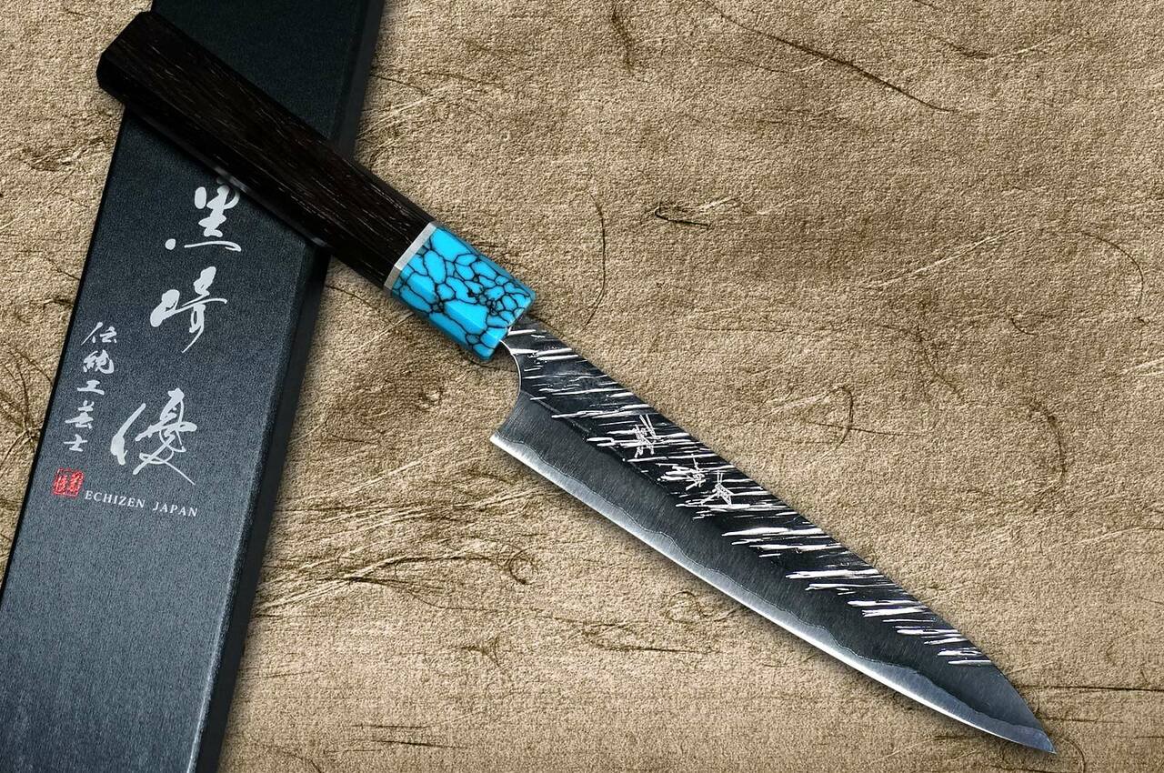 Yu Kurosaki SPG2 Clad FUJIN WA WGTCA Japanese Chef's Petty Knife