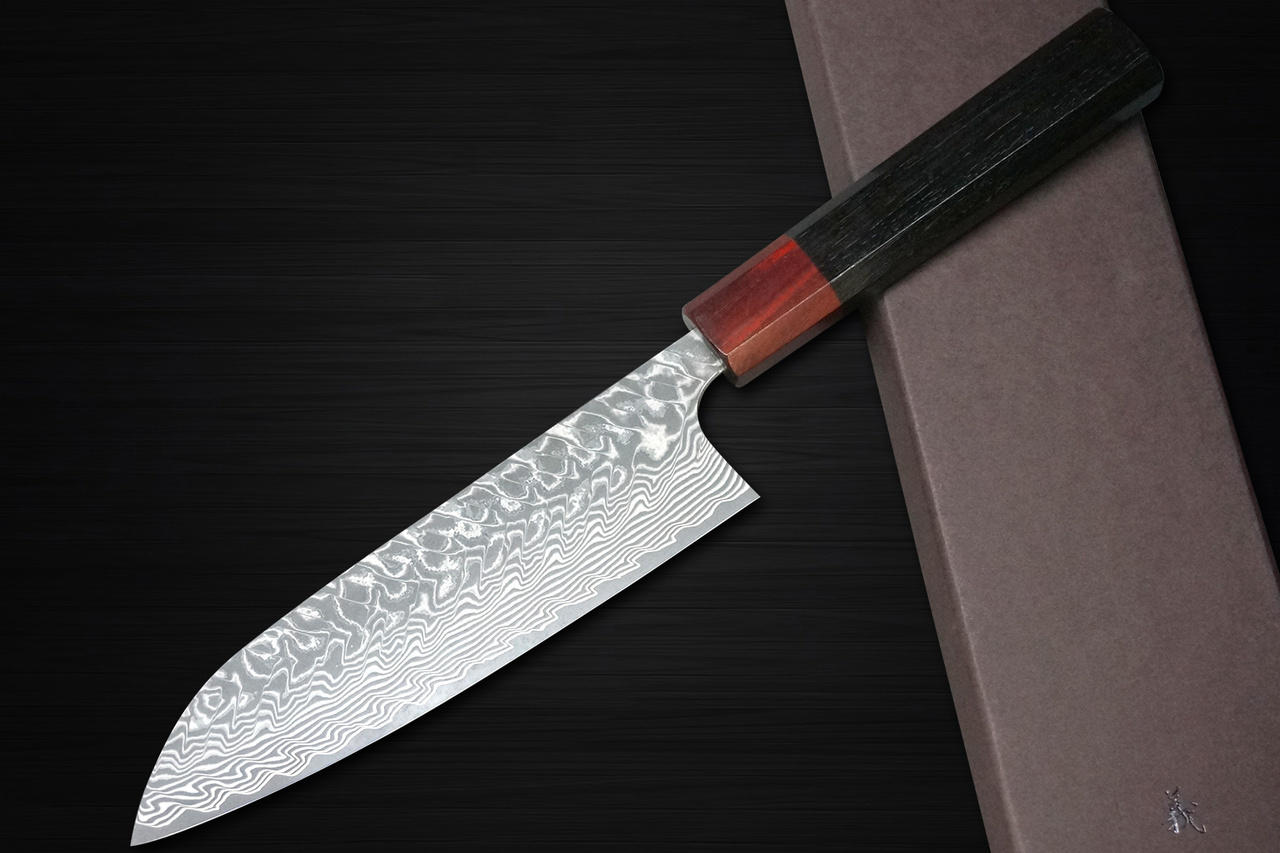 FINDKING AUS-10 Damascus Steel Chefs Knifes Ebony Handle Arrow