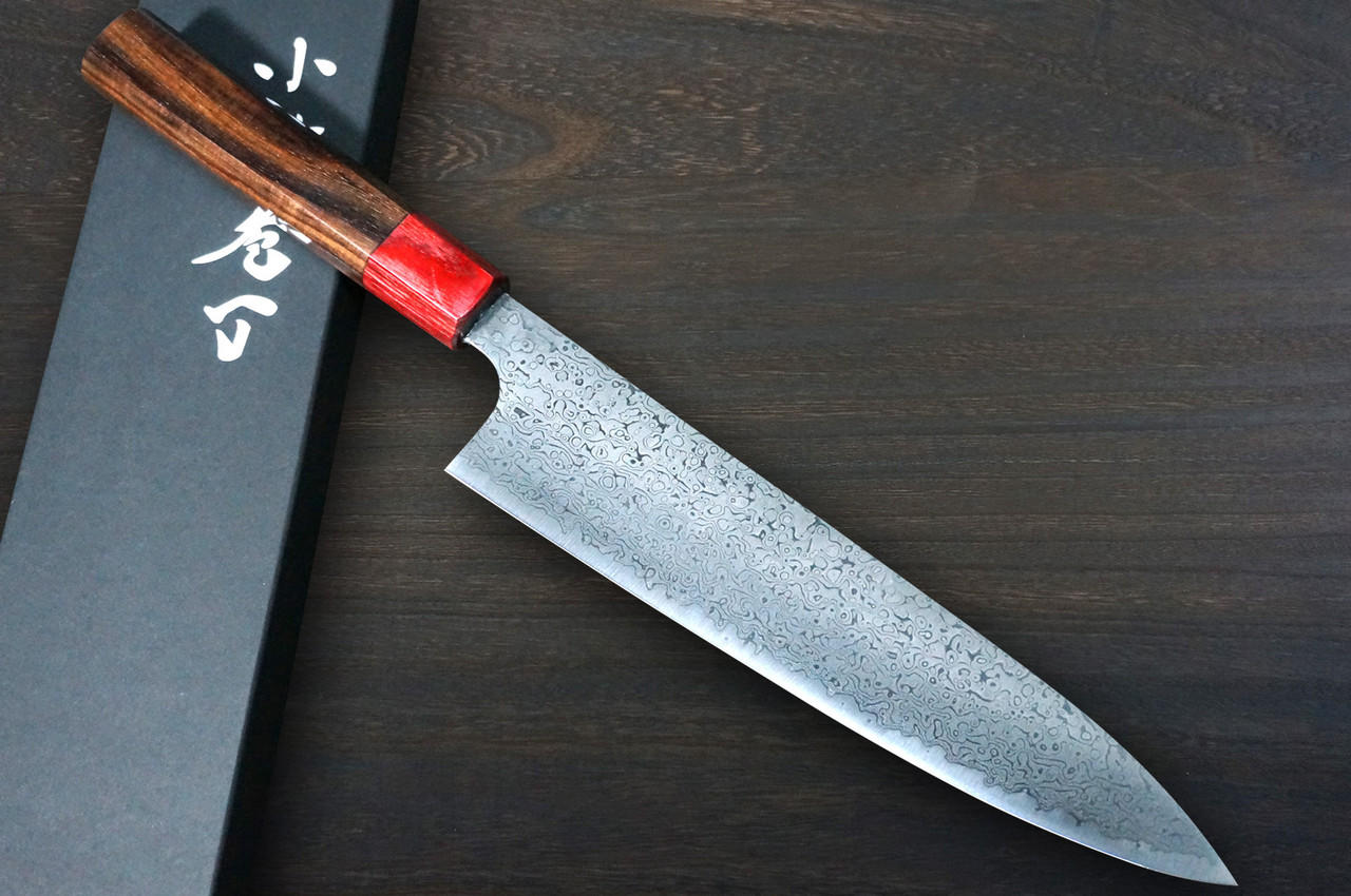 Sakai Takayuki 33-Layer VG10 Damascus Hammered WA Japanese Chef's Knife SET  (Steak Petty Knife120mm x 2pcs)