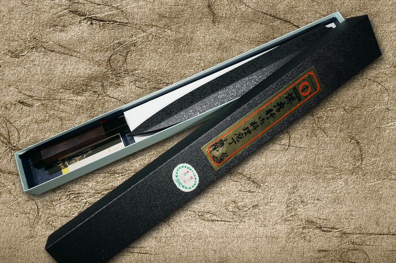 バキバキ　オブジェ Sakai Takayuki FUGAKU Art Mirrored Honyaki Japanese Chef's