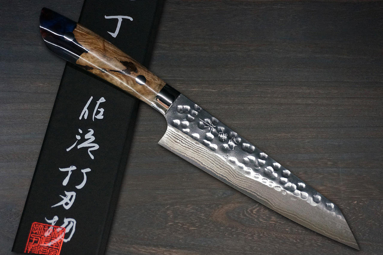 https://cdn11.bigcommerce.com/s-attnwxa/images/stencil/original/products/4767/190426/takeshi-saji-srs13-mirror-hammered-damascus-stw-japanese-chefs-petty-knifeutility-150mm-galaxy-purple-stabilized-hybrid-resin-handle__75912.1642847843.jpg?c=2&imbypass=on&imbypass=on