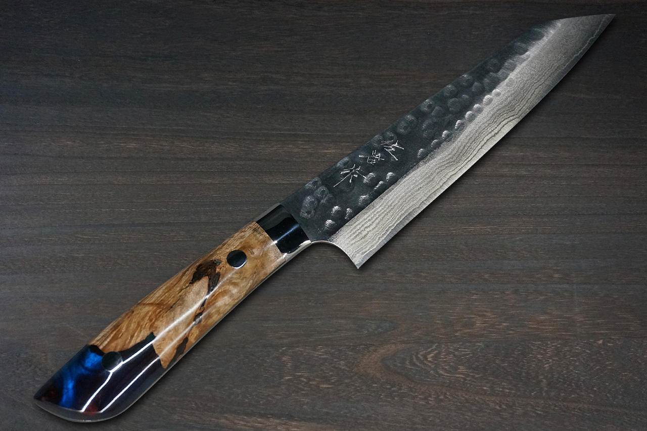 https://cdn11.bigcommerce.com/s-attnwxa/images/stencil/original/products/4767/190598/takeshi-saji-srs13-mirror-hammered-damascus-stw-japanese-chefs-petty-knifeutility-150mm-galaxy-purple-stabilized-hybrid-resin-handle__72904.1642848101.jpg?c=2
